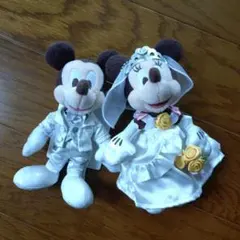 ミッキー ミニー ウェディングドール