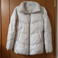レディース ライトオン BACKNUMBER ダウン　白 ホワイト Mサイズ
