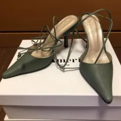 Ameri レザーレースアップミュールのサムネイル