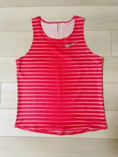 Nike ナイキ シングレット M ピンク×ホワイト