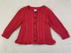 カーディガン　赤♡クリスマスカラー