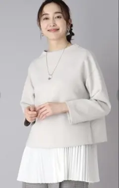 タグ付き新品❣️アンタイトルレイヤードセット大きいサイズ23区自由区 