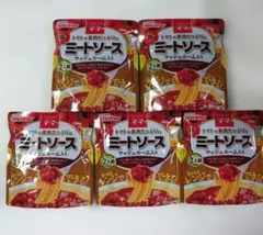 マ・マー トマトの果肉たっぷりミートソース 5袋セット レンジで簡単!!のサムネイル