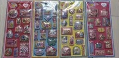 【文具女子博】マインドウェイブ　たのしいおもちゃシール　4種セット