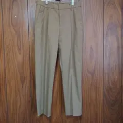 グローバルワーク　キャリーマン　ベージュ テーパードパンツ