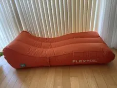 FLEXTAIL エアーソファ オレンジ アウトドア/インドアのサムネイル