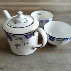 君島一郎 百合柄 深川製磁 茶器 セット - メルカリ