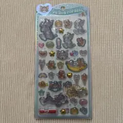 トムとジェリー　うるちゅるポップシール　トムジェリシール