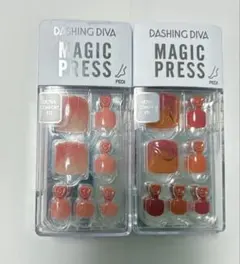 DASHING DIVA MAGIC PRESS Pedi 2種類セット フット