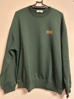 WEGO 1995刺繍 グリーン トレーナー M