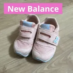 13センチニューバランス キッズ スニーカー ピンク マジックテープ