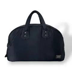 希少　廃盤　ヘッドポーター　タンカー　ミニボストン　ハンドバッグ　ナイロン　紺