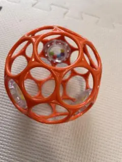 Oball　ラトル　オレンジ　知育玩具　おもちゃ　オーボール