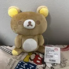 リラックマ チャイロイコグマの友達 みあげておすわりぬいぐるみ