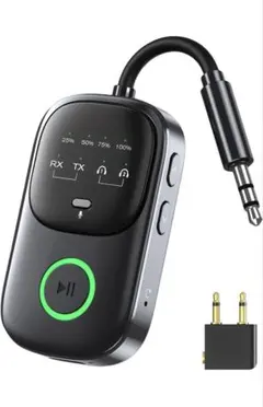 Bluetooth 5.4 トランスミッター ＆ レシーバー 2-in-1