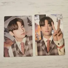 BTS ホリデーコレクション　2021 ミニフォト　テテ　テヒョン　V