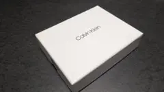 Calvin Klein ブラウンレザー三つ折り財布