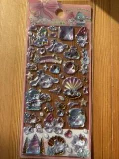 キ*ン様 キティちゃん　3Dシール　立体シール　サンリオ　海外限定　正規品　ぷく