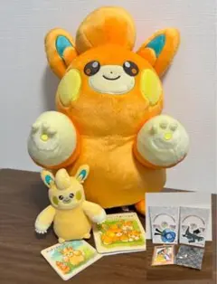 等身大ポージングぬいぐるみ　パモ　もっちり手のりぬいぐるみ　パモット