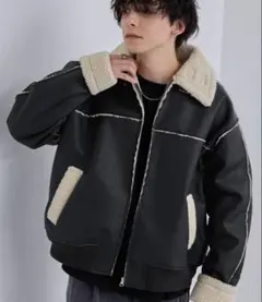 裏ボア フリースジャケット