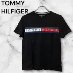 『TOMMY HILFIGER』 (S) / メンズ Tシャツ ブラック 半袖