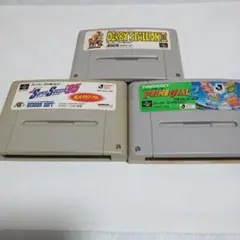スーパーファミコン ゲーム3本セット