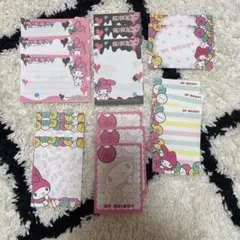 平成レトロ　サンリオ　My Melody メモ用紙