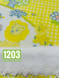 1203ビンテージクリブシーツはぎれ☆