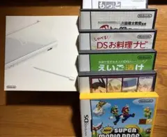 Nintendo DS Lite ホワイト 本体 ゲームソフト6本セット