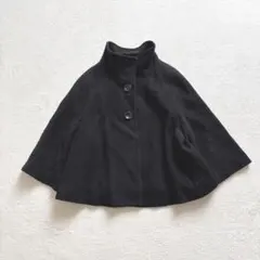 アンタイトル　7分袖スタンドカラーショートコート　ジャケット　Mサイズ相当