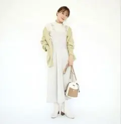 試着のみ新品 しまむら terawear emu ジャンパースカート M