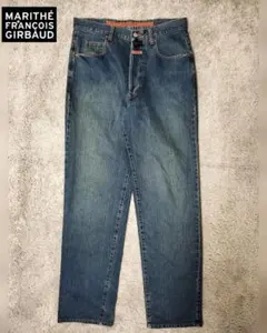 マリテフランソワジルボー/90s/y2k/バギーデニムパンツ/ピスネーム/日本製