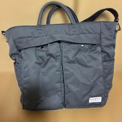 タカユキ様専用】美品 ONOFF オノフ ボストンバッグ グレー 2WAY