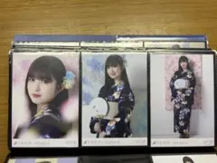 小川彩 生写真　浴衣2023