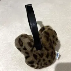 ディズニー⭐︎ミッキーの耳当てヒョウ柄