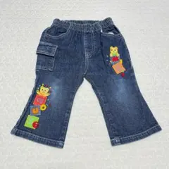 ゆ*り様 [レトロ]ミキハウス デニムパンツ プッチーくん 80cm