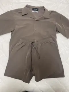 NANO UNIVERSE ブラウンセットアップ S