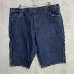 ディッキーズ　ペインターパンツ　デニムハーフパンツ　ビックサイズW42