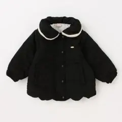 プティマイン　アウター　スカラップ中綿ジャケット　120