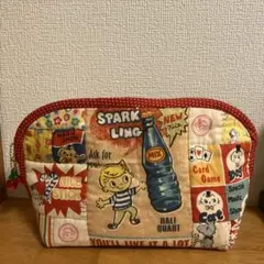 ルシアン　リトルカントリーコレクション　パッチワークポーチ