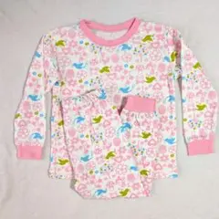 女児用長袖パジャマ(バンビ柄)110サイズ
