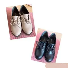 honeys 厚底シューズ　色違いセット
