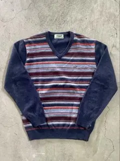 CrocodileVネックセーター