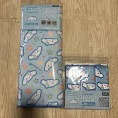 ワッツ　サンリオ　シナモロール マイクロファイバー　吸水マットセット