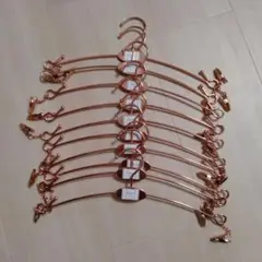 サルートハンガー ピンクゴールド 10本セット