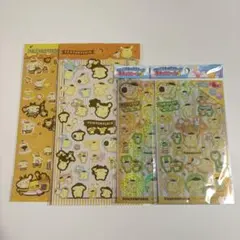 サンリオ キャラクターズ ポムポムプリン シール ステッカー 4点セット