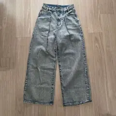 JEANASIS タックワイドデニムパンツ Sのサムネイル