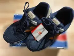 NEW BALANCE 574 スニーカー ネイビーのサムネイル