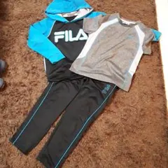 FILA　ジャージ　3点セット長袖トレーナー・半袖・長ズボン