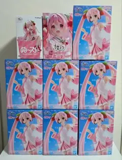 初音ミク　　桜ミクフィギュア　　9体　まとめ売り！
